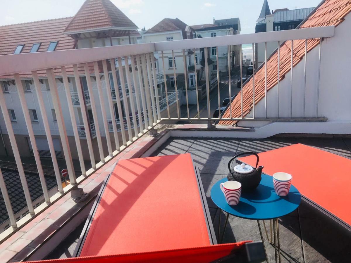 Апартаменти La Terrasse Vue Mer Du 42 Ferber, Plein Sud Wifi Вімере Екстер'єр фото